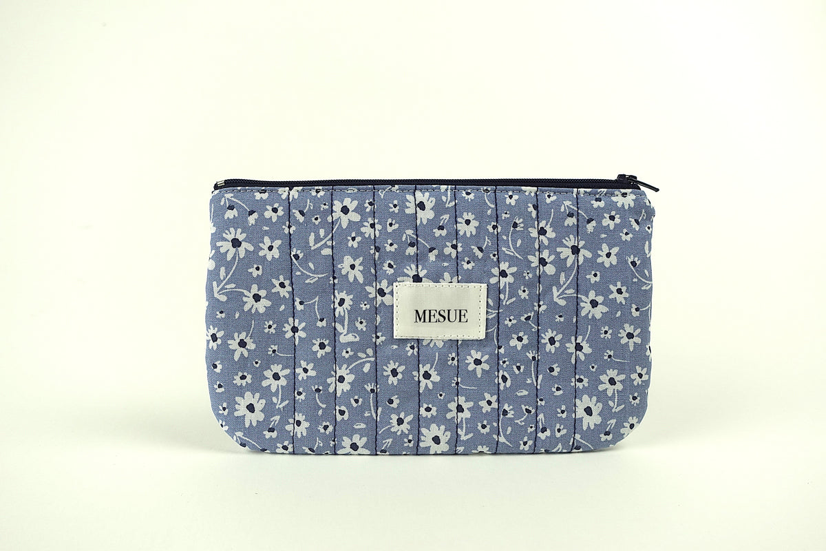 Handmade Pouch bag - Blue (Small)