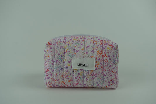 Handmade Makeup Bag - Colorful Florals (Small)