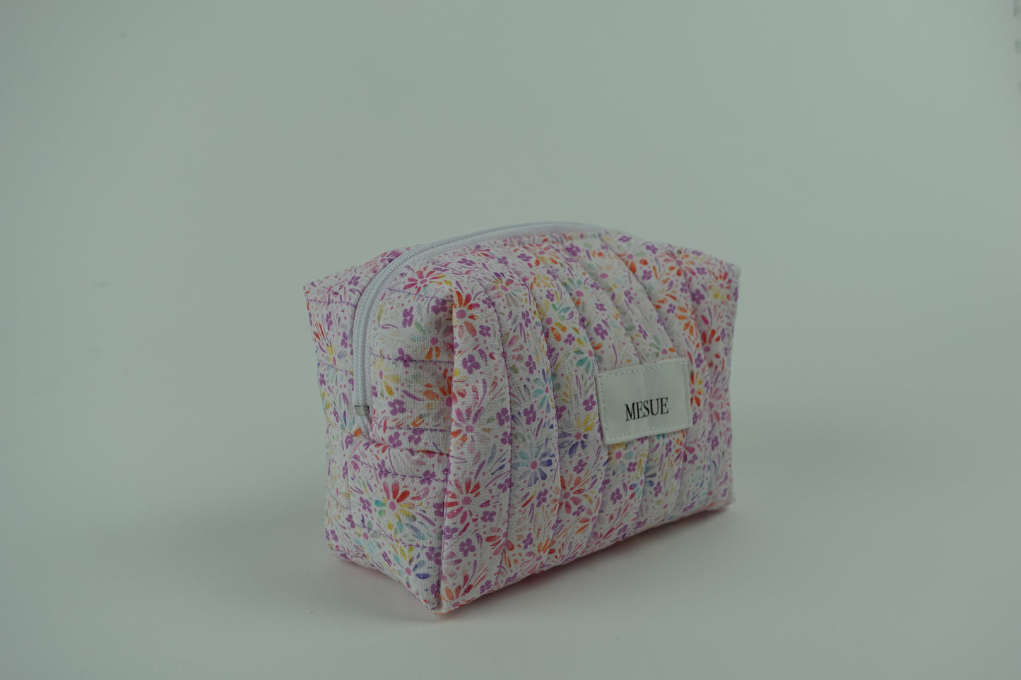 Handmade Makeup Bag - Colorful Florals (Small)