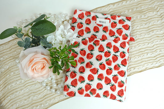 Strawberry Book Sleeve