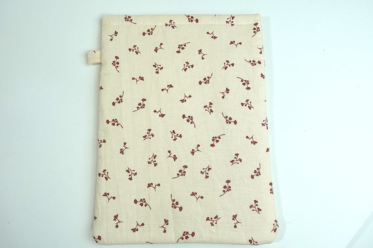 Vintage Floral Book Sleeve